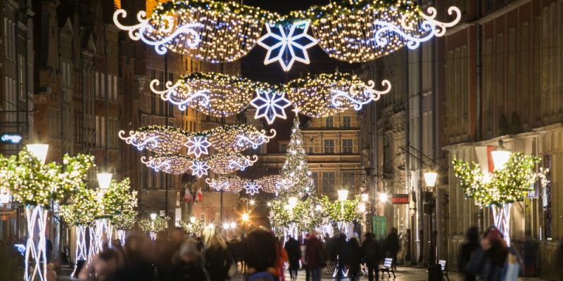 Już od niedzieli iluminacja świąteczna w Gdańsku