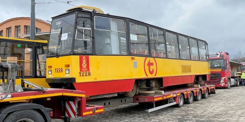 Warszawskie tramwaje jadą do Ukrainy