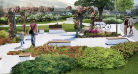 Przy Modlińskiej powstanie nowy Skwer. Zielona przestrzeń ma zmienić oblicze Białołęki