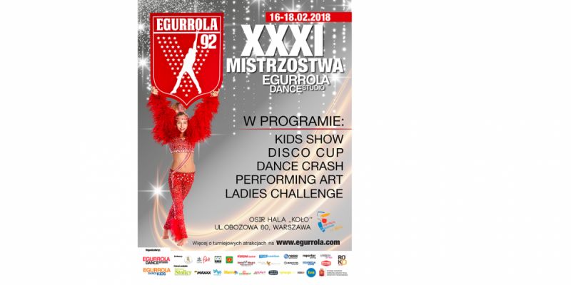 XXXI Mistrzostwa Egurrola Dance Studio – jedyny taki turniej tańca!