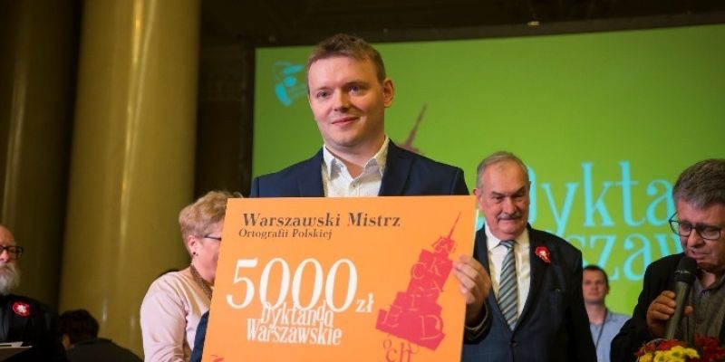 Dyktando warszawskie - mamy mistrza!