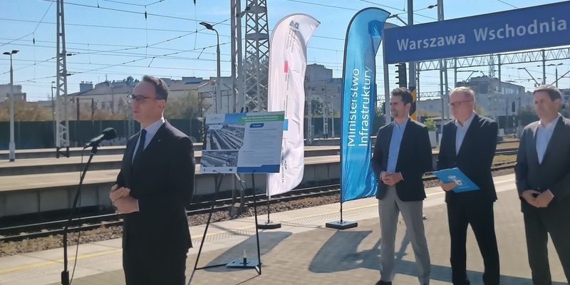 Sześć firm walczy o modernizację stacji Warszawa Wschodnia