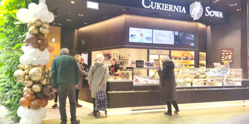 Słodka metamorfoza w Galerii Przymorze: Cukiernia Sowa w nowej lokalizacji