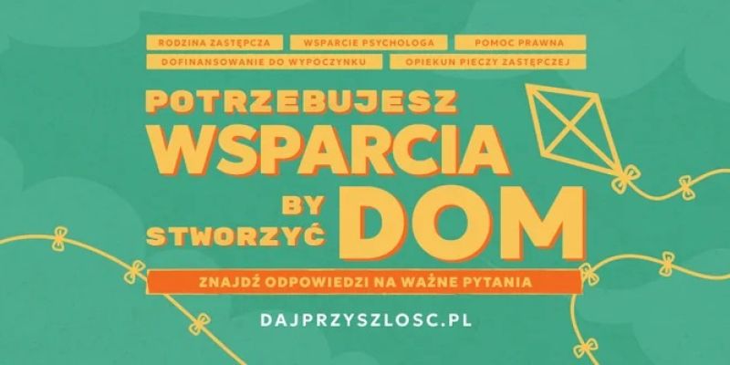 „Daj przyszłość – zostań rodziną zastępczą” – gdański MOPR rozpoczął kampanię społeczną