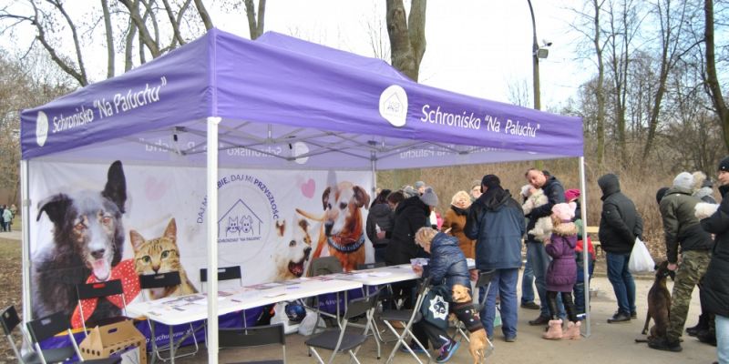 Akcja "Adoptuj Warszawiaka" w Parku Skaryszewskim