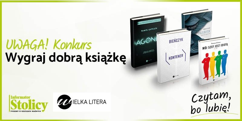 Uwaga Konkurs!!! Wygraj książkę Wydawnictwa Wielka Litera pt. „Kontener”!