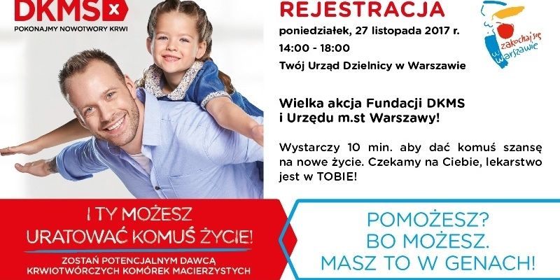 Szukamy bliźniaków genetycznych. Akcja „Pomożesz? Bo możesz. Masz to w genach!”