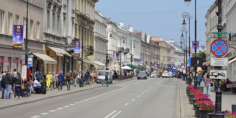 Weekendowych zamknięcia Nowego Światu i Krakowskiego Przedmieścia