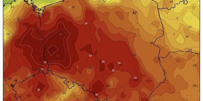 Afrykański żar dociera do Polski. Za tydzień będzie gorąco