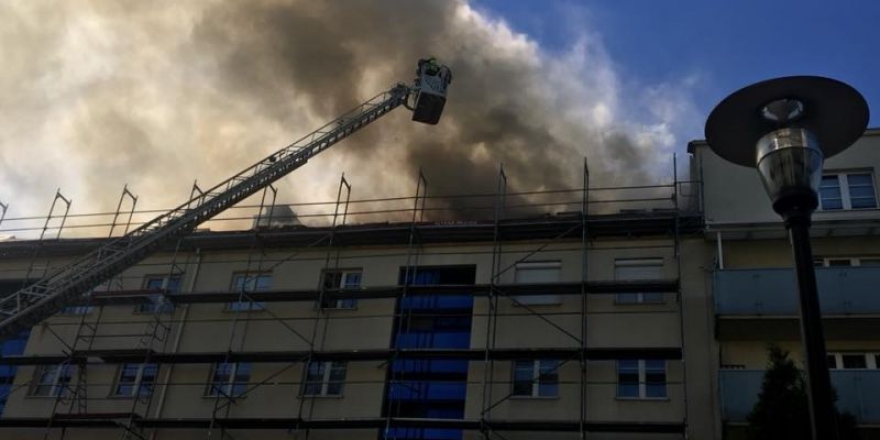 Pożar na Bielanach - potrzebna pomoc!