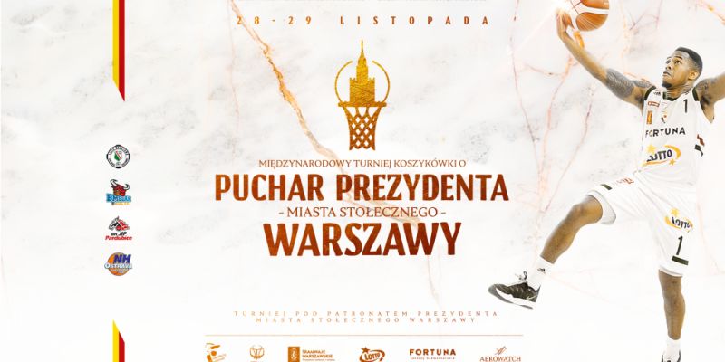 Międzynarodowy Turniej o Puchar Prezydenta m.st. Warszawy już w najbliższy weekend