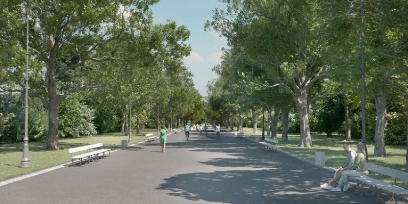 Nadzorowany przez konserwatora zabytków remont głównej alei w Parku Skaryszewskim przekształci go w historyczny klejnot Warszawy