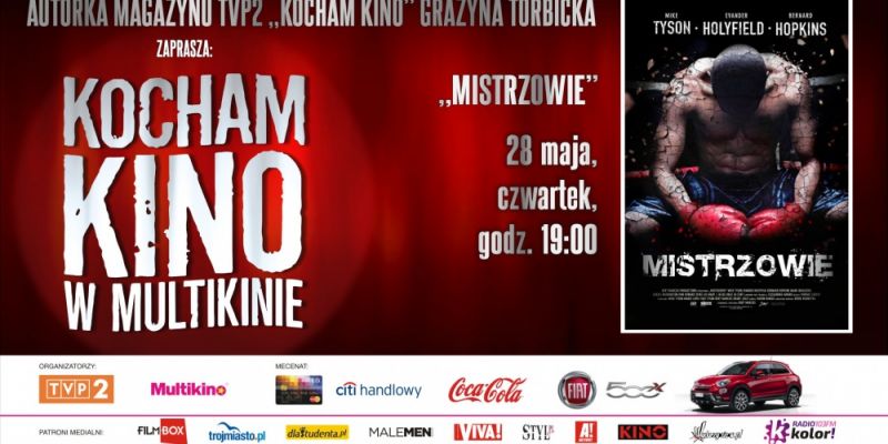 Giganci ringu Mike Tyson, Evander Holyfield i Bernard Hopkins –czyli „Mistrzowie” w ramach Kocham Kino w Multikinie