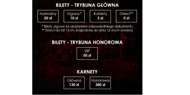 Klub Polonia Warszawa zaprasza do zakupu biletów/karnetów