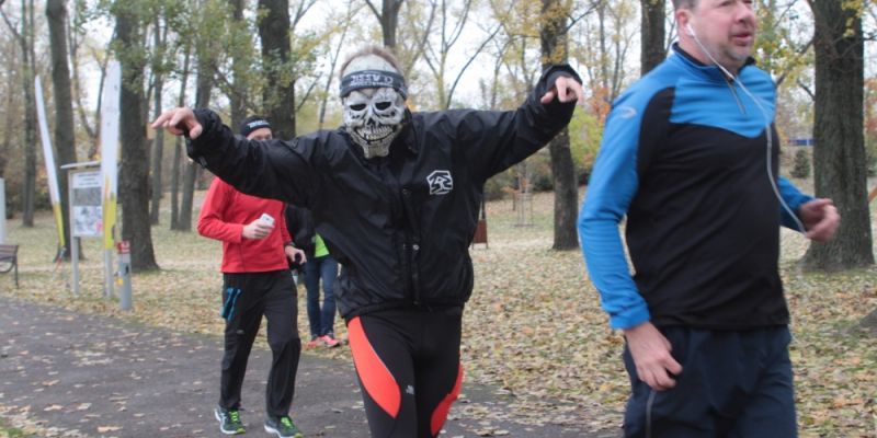 Helloween Parkrun na Żoliborzu