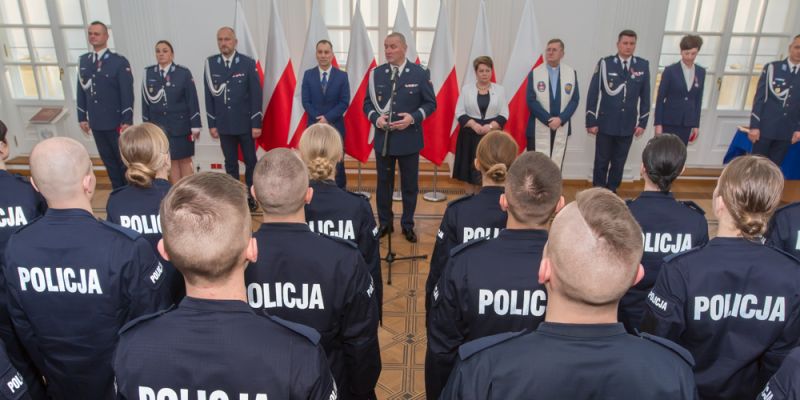 Nowi Funkcjonariusze Stołecznej Policji