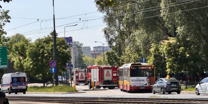 Uwaga zablokowany wjazd na ul. Leszno