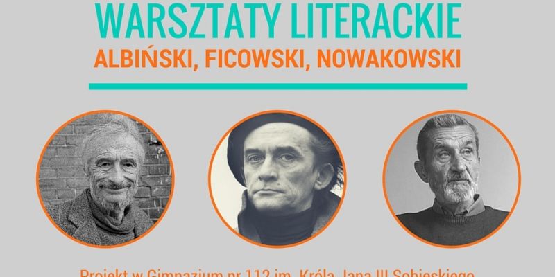 WARSZTATY LITERACKIE W GIMNAZJUM NR 112