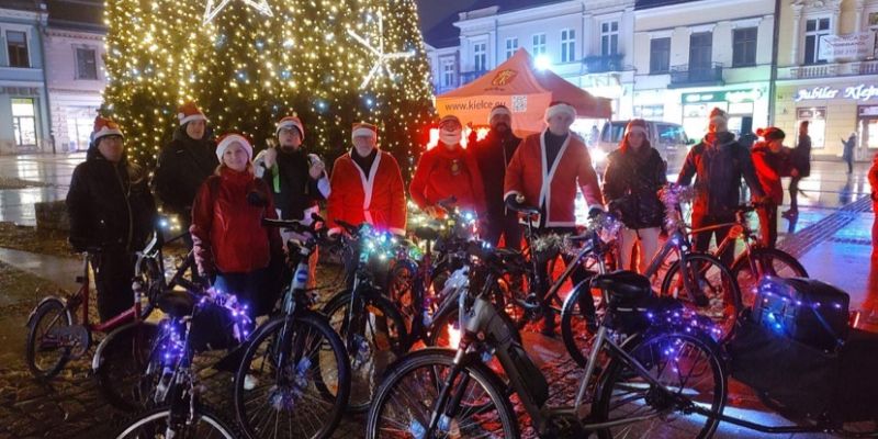 Masa rowerów w drugi dzień Świąt