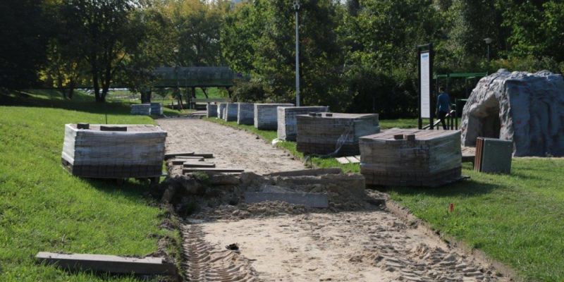 Nowa ścieżka przy Kopie Cwila