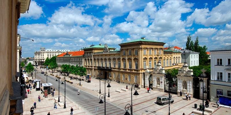 Promenada na Krakowskim Przedmieściu