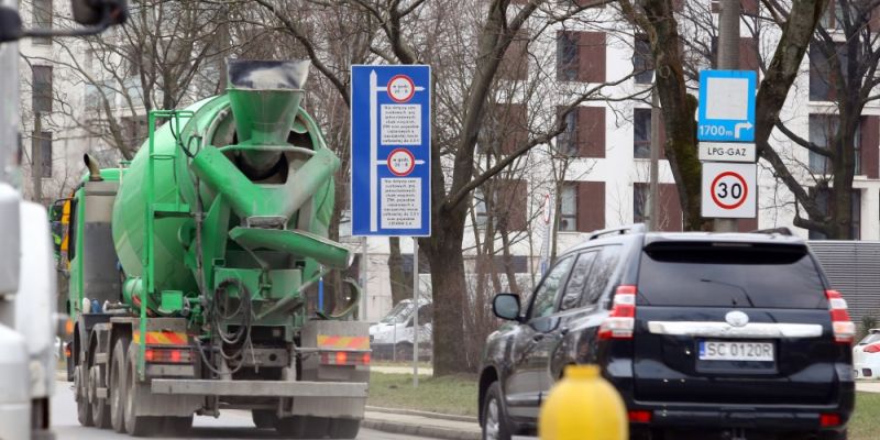 Nowa organizacja ruchu na Odolanach