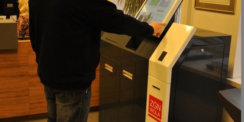 Urzędomat w wolskim ZGN