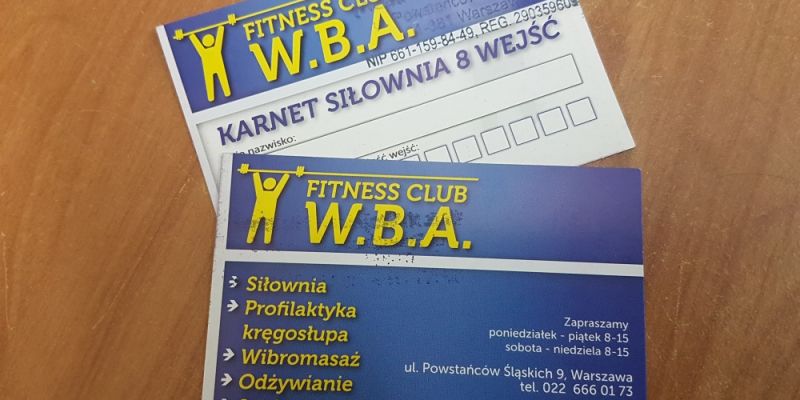 ROZWIĄZANIE KONKURSU MIKOŁAJKOWEGO! Wygraj karnet - 8 wejść - do WBA Fitness Club Siłownia!