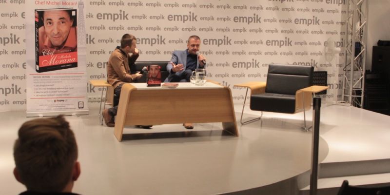 Spotkanie autorskie z Michelem Moranem i Pawłem Lorochem
