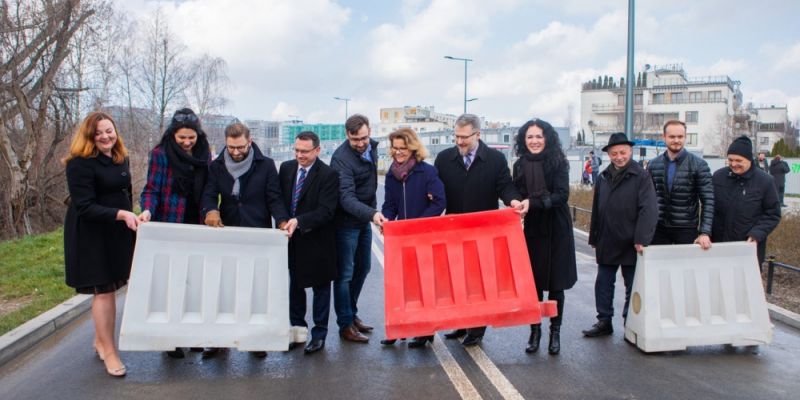 Nowy odcinek ul. J.P. Woronicza już przejezdny