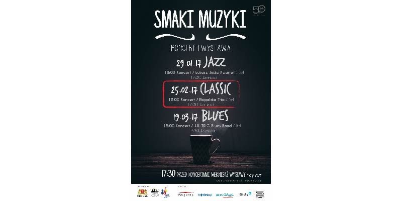 KONKURS! Wygraj podwójne zaproszenie na koncert z cyklu Smaki Muzyki