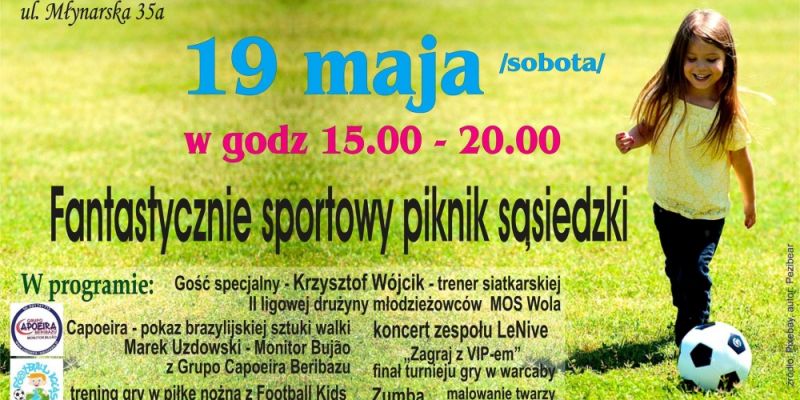 Fantastycznie sportowy piknik sąsiedzki