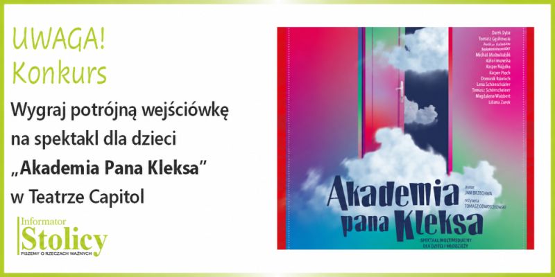 [KONKURS] Lato z teatrem - wygraj potrójną wejściówkę na spektakl dla dzieci