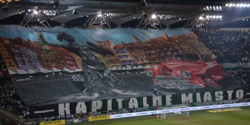 Piłkarskie derby Polski. Legia lepsza od Lecha!