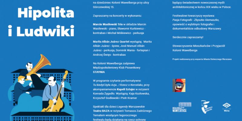 Przed nami święto fanów muzyki jazzowej. Festiwal Hipolita i Ludwiki już w ten weekend