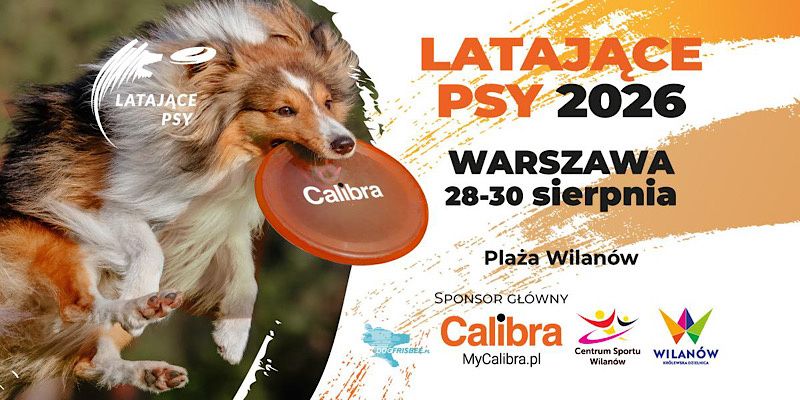 Psy, które przechytrzą grawitację. Widowiskowe zawody „Latające Psy 2026” na Plaży Wilanów