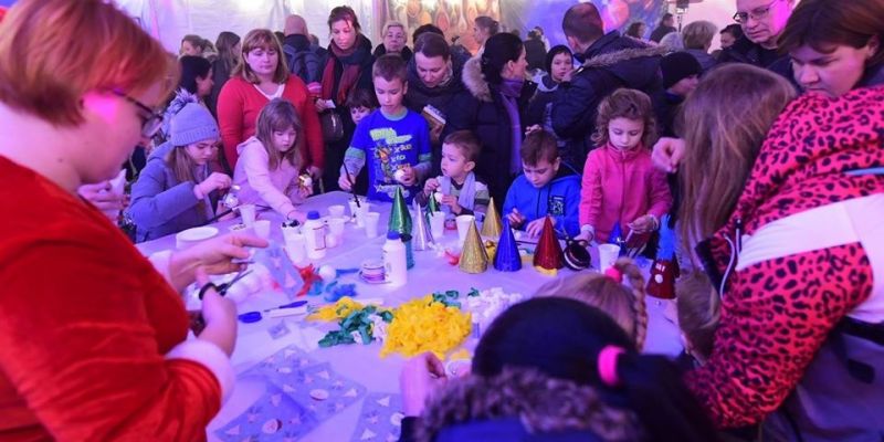 Mikołaj spotkał się z mieszkańcami Bielan