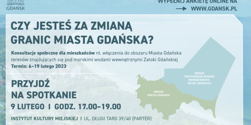 Większy obszar Gdańska? Wyraź swoją opinię