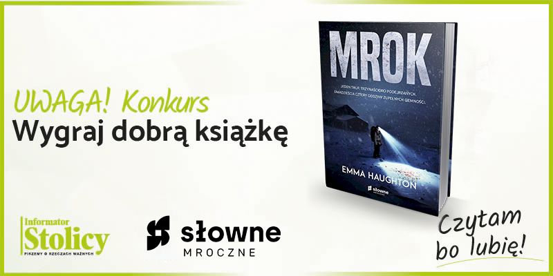 Rozwiązanie konkursu - Wygraj książkę wydawnictwa Słowne Mroczne pt. „Mrok”