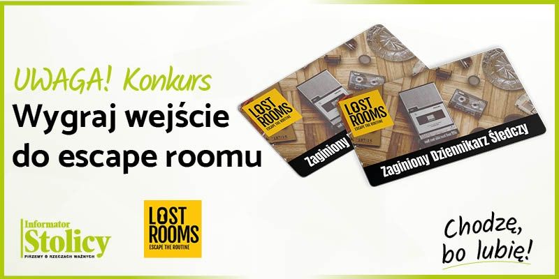 Rozwiązanie konkursu - wygraj wejściówkę do escape roomu Zaginionego dziennikarza śledczego!