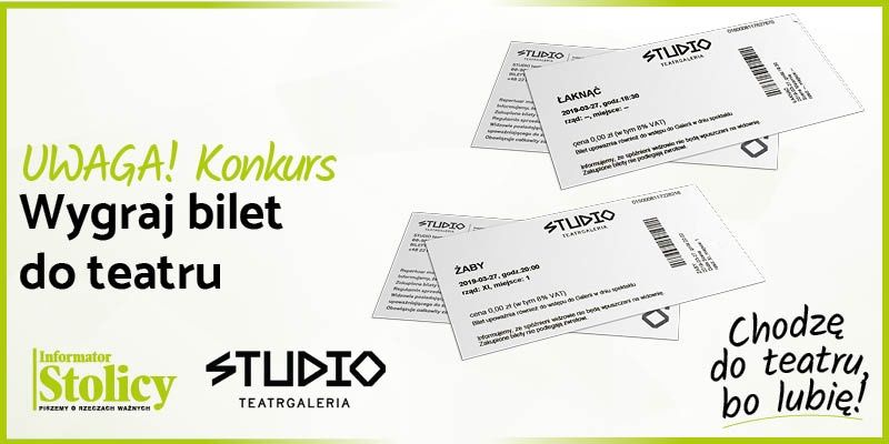Błyskawiczny konkurs! Wygraj podwójną wejściówkę do Teatru Studio!
