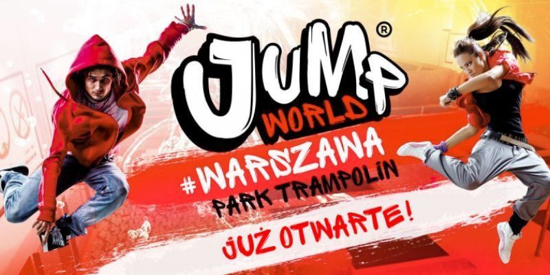 Konkurs! Wygraj wejściówki do Jump World Warszawa!