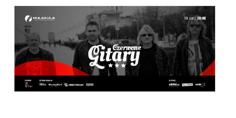 Legenda polskiej muzyki rozrywkowej – zespół Czerwone Gitary – wystąpi w Hulakula Rozrywkowym Centrum Miasta