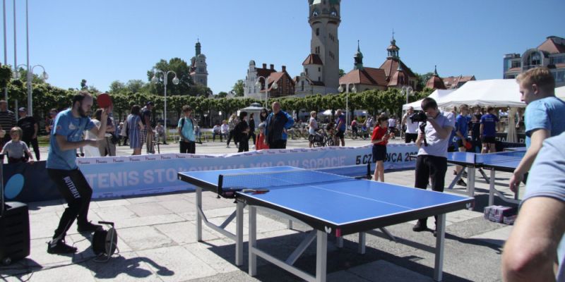 Tenis na molo w najbliższą niedzielę