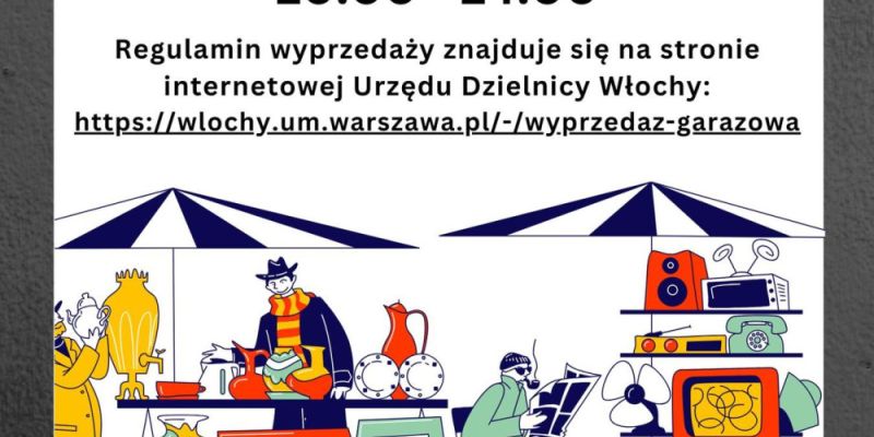 Wyprzedaż garażowa - 22 października