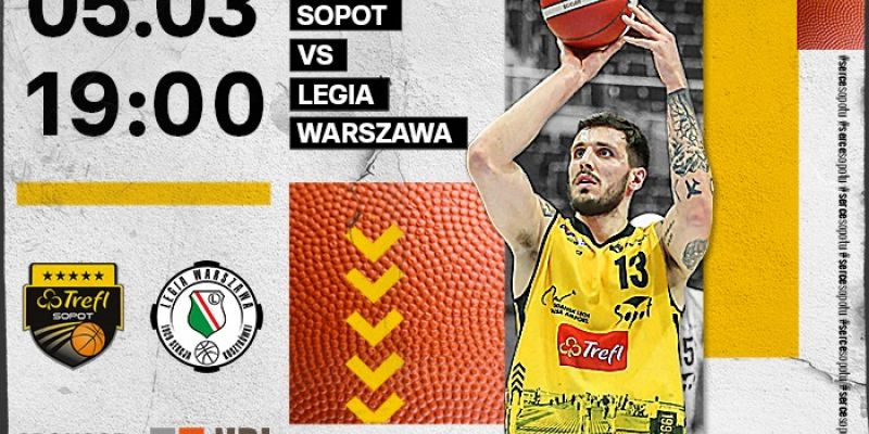 Powtórzyć pucharowy wynik! Trefl Sopot – Legia Warszawa