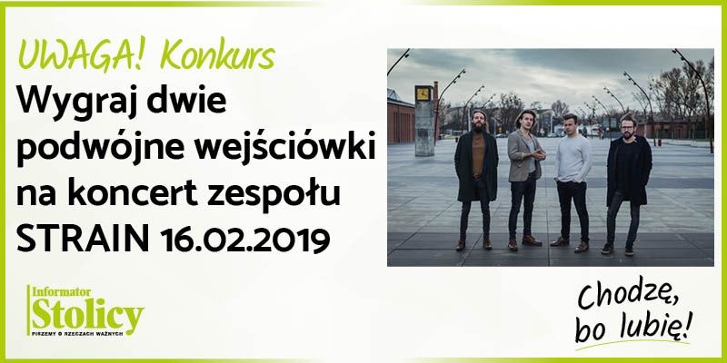 Rozwiązanie konkursu  - Konkurs WALENTYNKOWY! Wygraj dwie podwójne wejściówki na koncert zespołu STRAIN!
