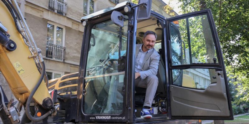 Ruszyła rewitalizacja przestrzeni przy alei Zjednoczenia na Bielanach