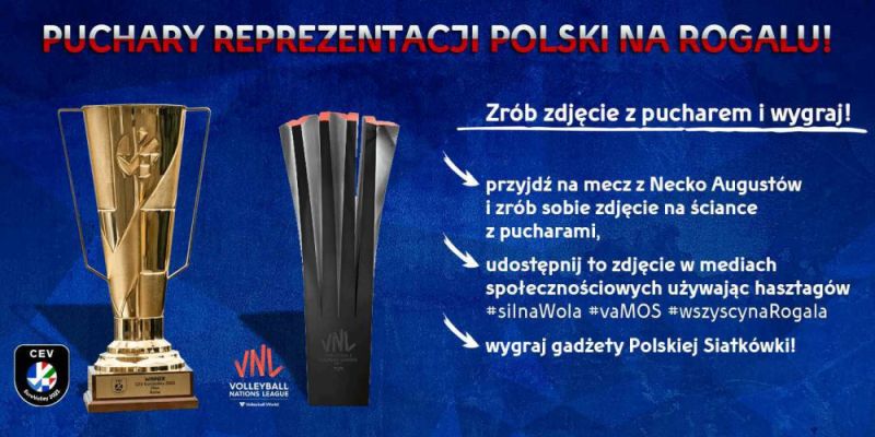 Na Wolę przyjadą puchary siatkarskiej reprezentacji Polski!