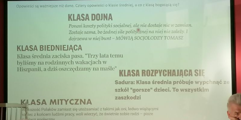 „Mamy zniewolony umysł, zacznijmy budować siłę polityczną…” – debata o rozwarstwieniu i micie klasy średniej.